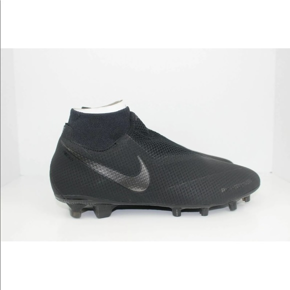 Nike Phantom Vision Pro DF FG Black Soccer Cleats - Picture 3 of 8